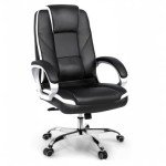 NEO CHAIR Ergonomic Gaming Office Chair - Black Leather