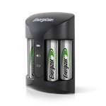 Energizer Recharge Pro AA/AAA Battery Charger with 4 Batteries