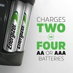Energizer Recharge Pro AA/AAA Battery Charger with 4 Batteries