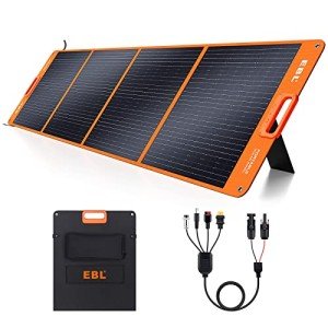 EBL 200W Foldable Waterproof Solar Panel for Outdoors
