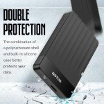 YOTUO Portable External Hard Drive 1TB Storage Expansion Mobile HDD USB 3.0 for PC, Mac, Desktop, Laptop, PS4, PS5, PlayStation, Xbox One X/S, Xbox 360, Xbox Series X/S, Office & Game (Black, 1TB)