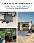 EF ECOFLOW DELTA2 Portable Solar Generator System