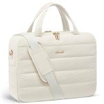 LOVEVOOK Laptop Bag For Women, 15.6 Inch Puffer Laptop Briefcase, Lightweight Work Bussiness Messenger Bag, Large Computer Shoulder Bag, Office, Travel, College, Teacher