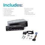 Pioneer MVH-S322BT Bluetooth Car Stereo with USB/AUX