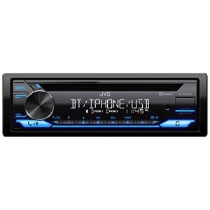JVC Bluetooth CD Car Stereo with USB Port