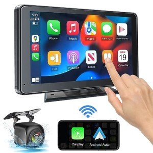 7" Wireless Apple CarPlay & Android Auto Screen