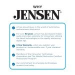 JENSEN MPR210 Bluetooth Car Stereo with LCD Display