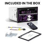 BOSS 820BRGB Double Din Bluetooth Car Stereo