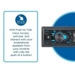 JENSEN MPR210 Bluetooth Car Stereo with LCD Display