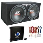 MTX 12" Subwoofer, 1500W Planet Audio Amp & Wiring Kit