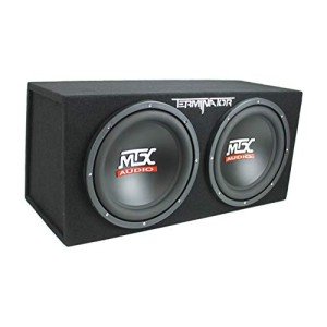 MTX Terminator 12" 1200W Dual Loaded Subwoofer Box