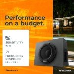 Pioneer 10" Active Subwoofer with Built-In Amplifier