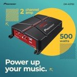 Pioneer GM-A3702 2-Channel Car Amplifier - 500W