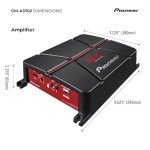 Pioneer GM-A3702 2-Channel Car Amplifier - 500W