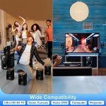 Bobtot 700W Surround Sound Home Theater Speaker System