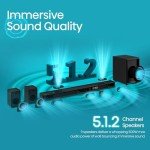 Hisense 5.1.2Ch Dolby Atmos Sound Bar with Subwoofer