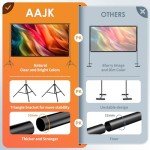 100-Inch Portable Projector Screen for Outdoor Movies
