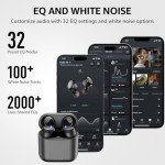 TOZO T6 Wireless Earbuds - 50Hrs Playtime IPX8