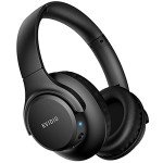 KVIDIO Bluetooth Over-Ear Headphones with 65 Hours Playtime