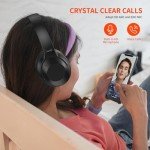 Upgraded Wireless Noise Cancelling Headphones - Black