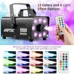 AGPTEK 500W Fog Machine with 13 LED Lights