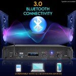 PyleUSA 2000W Bluetooth Rack Mount Amplifier