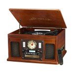 Victrola 8-in-1 Bluetooth Record Player with Speakers