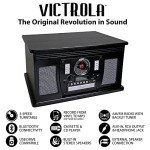 Victrola 8-in-1 Bluetooth Record Player with Speakers