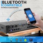 Pyle Bluetooth Home Audio Amplifier System 600W