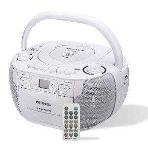 Retekess TR621 Portable CD/Cassette Player Boombox