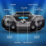 Philips Bluetooth Portable CD and Cassette Boombox