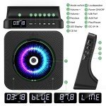 Portable Bluetooth CD Player with Rechargeable Battery