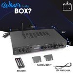 Pyle 5-Channel Bluetooth Home Theater Receiver