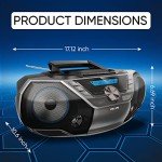 Philips Bluetooth Portable CD and Cassette Boombox