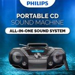 Philips Bluetooth Portable CD and Cassette Boombox