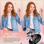 48MP Compact Digital Camera for Kids, Pink