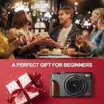 64MP 5K Autofocus Digital Camera with 32GB Card
