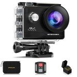 Apexcam 4K Action Camera with Remote and Accessories