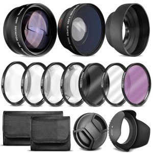 Canon Rebel T3-T7i Lens Kit with Filters & Extras