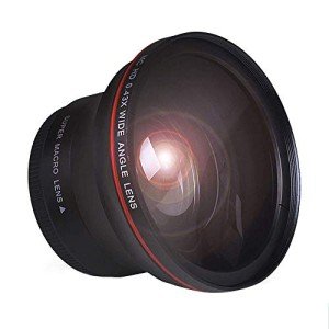 Tectra 55MM HD Wide Angle Lens for Cameras