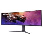 LG 45GR65DC-B 45-inch Ultragear Curved Gaming Monitor, QHD, 200Hz, 1ms, UltraWide Display, 32:9, AMD FreeSync Premium Pro, VESA DisplayHDR 600, HDMI 2.1 x2, DP, UBS x3, Tilt/Height/Swivel Stand Black