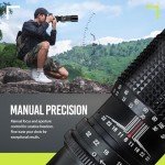 500mm/1000mm f/8 Telephoto Lens for Canon