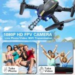 FPV Mini Drone with 1080P Camera and 2 Batteries