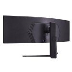 LG 45GR65DC-B 45-inch Ultragear Curved Gaming Monitor, QHD, 200Hz, 1ms, UltraWide Display, 32:9, AMD FreeSync Premium Pro, VESA DisplayHDR 600, HDMI 2.1 x2, DP, UBS x3, Tilt/Height/Swivel Stand Black