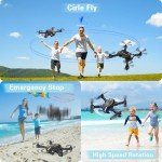 FPV Mini Drone with 1080P Camera and 2 Batteries