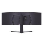 LG 45GR65DC-B 45-inch Ultragear Curved Gaming Monitor, QHD, 200Hz, 1ms, UltraWide Display, 32:9, AMD FreeSync Premium Pro, VESA DisplayHDR 600, HDMI 2.1 x2, DP, UBS x3, Tilt/Height/Swivel Stand Black