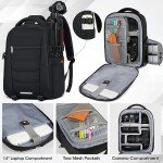 Waterproof DSLR Camera Backpack with Rain Cover
