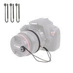 Camera Lens Cap Leash with Elastic String (3-Pack)