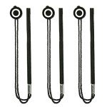 Camera Lens Cap Leash with Elastic String (3-Pack)