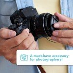Camera Lens Cap Leash with Elastic String (3-Pack)